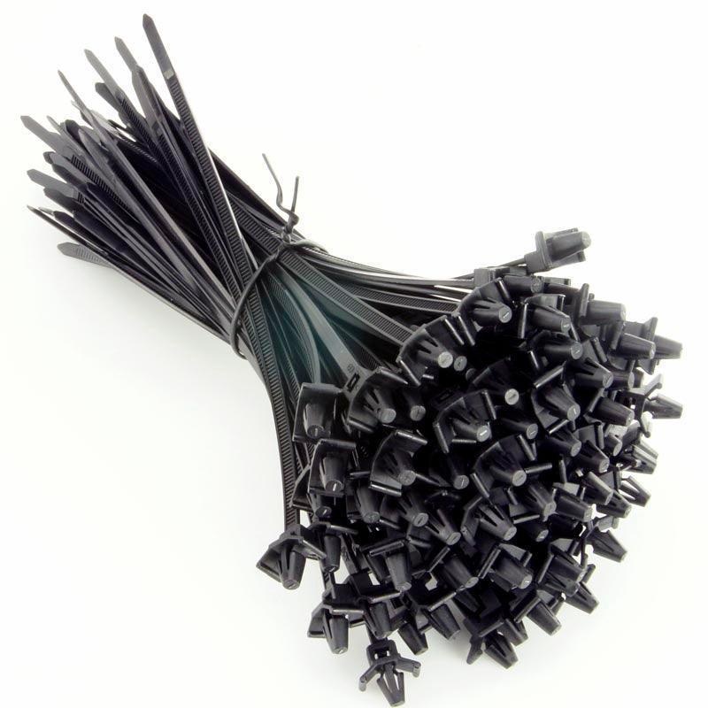 Panel Mounting Cable Ties Pack of 100