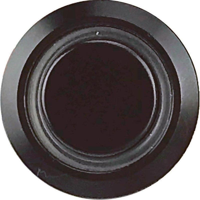 Plain Latching Switch Illuminated Black Bezel