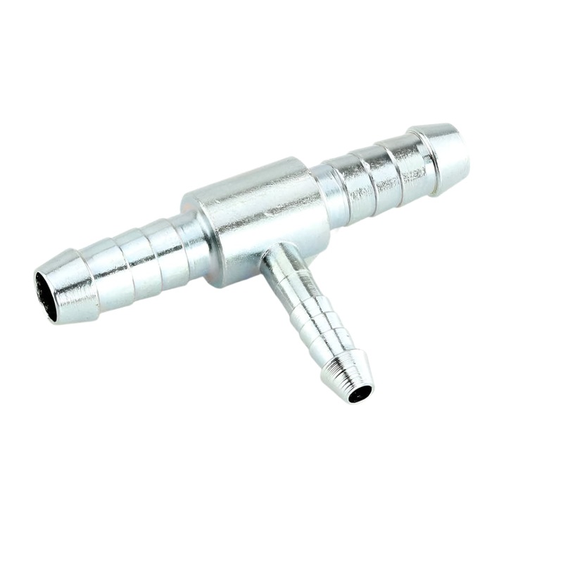 Plated Steel Unequal Tee 8mm and 5mm
