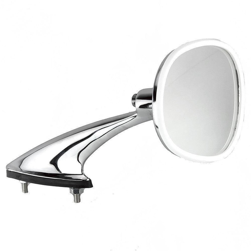 Porsche Style Chrome Door  Mirror