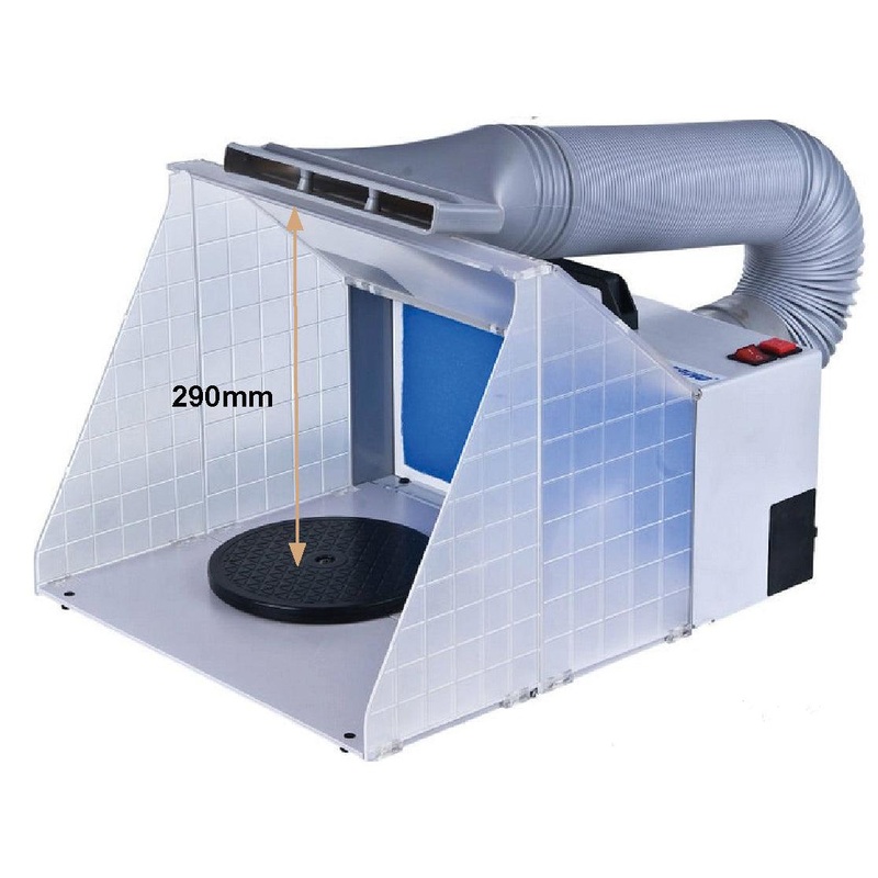 Portable Spray Booth Extractor Fan With Filters
