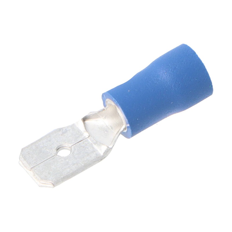 Pre Insulated Blue Male Spade. Pack of 50