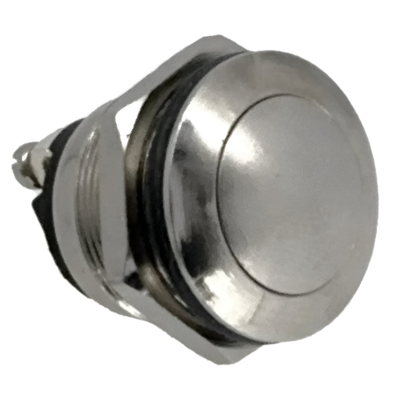 Push Button Plated Brass