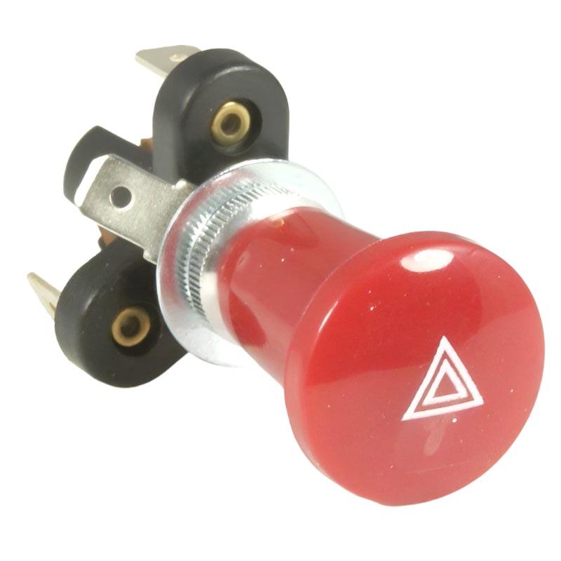Push Pull Hazard Switch 24mm Red