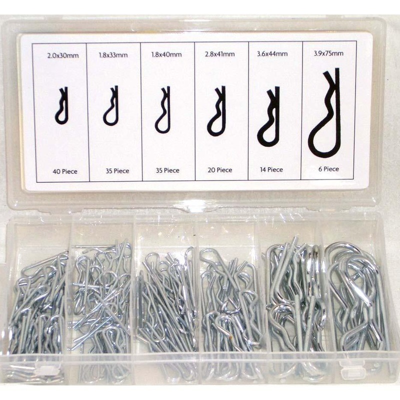 R Clip Selection Pack Of 150
