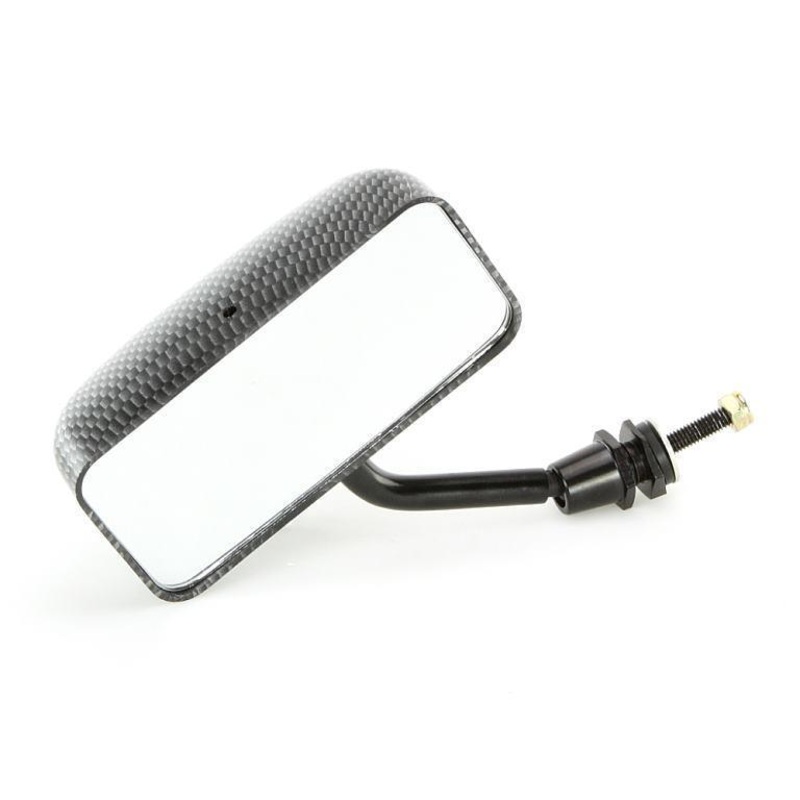 Race Style Side Mirror Carbon Effect 190mm