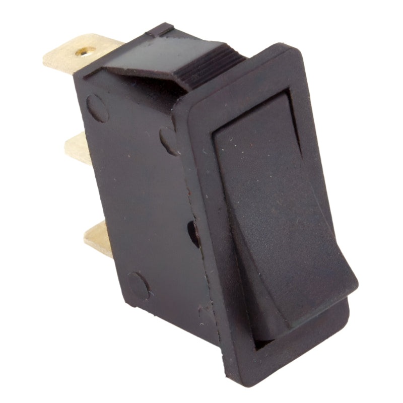 Rectangular Black Rocker Switch On/On
