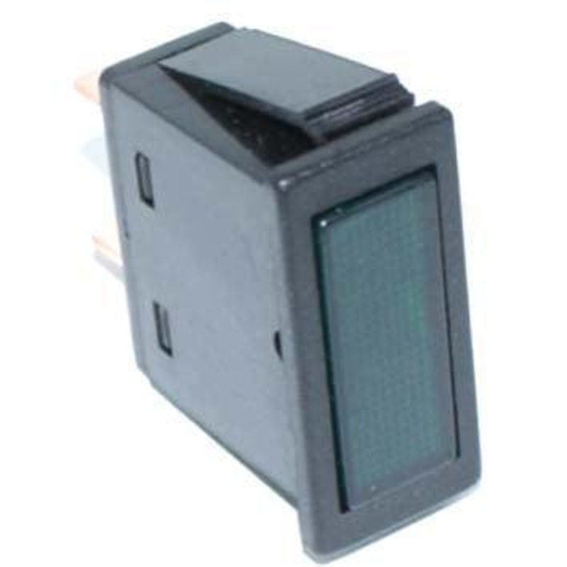 Rectangular Warning Light Green