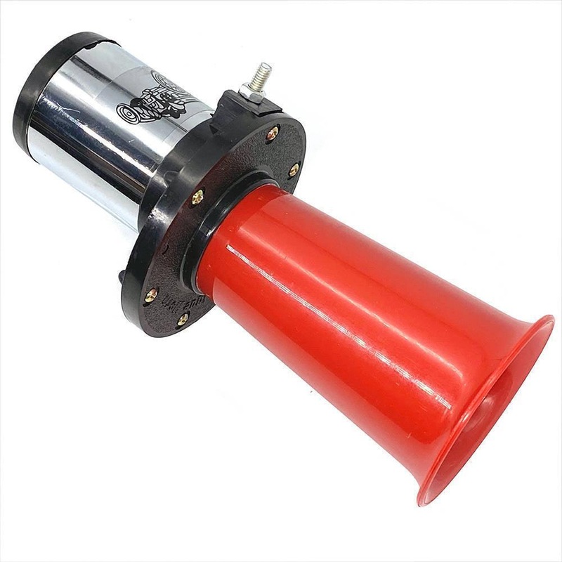 Red 12v Klaxon Horn Arooogah