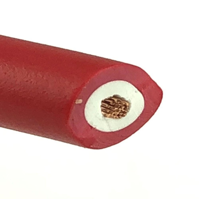 Red 7mm Diameter Copper Core HT Lead Per Metre 1000mm