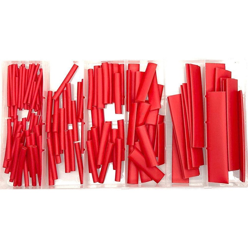 Red Heat Shrink Value Pack 127 Pieces
