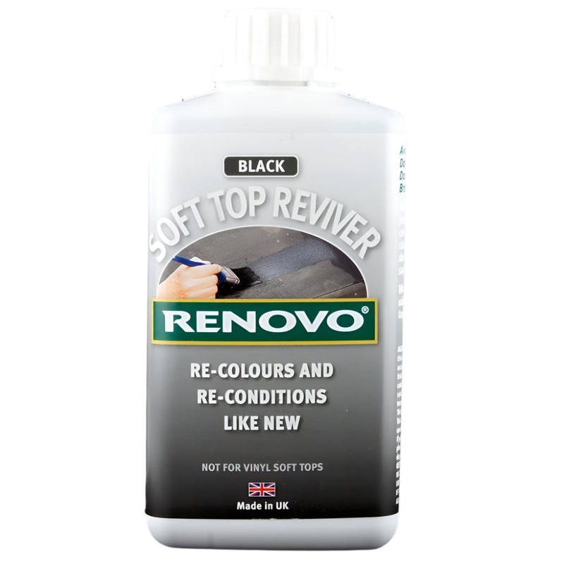 RENOVO Black Soft Top Reviver 500ml