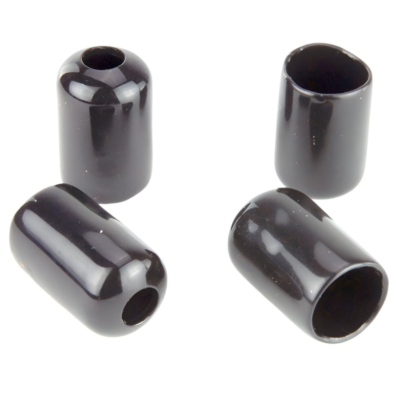 12.5mm ID Rubber Hose End Caps Pack of 4
