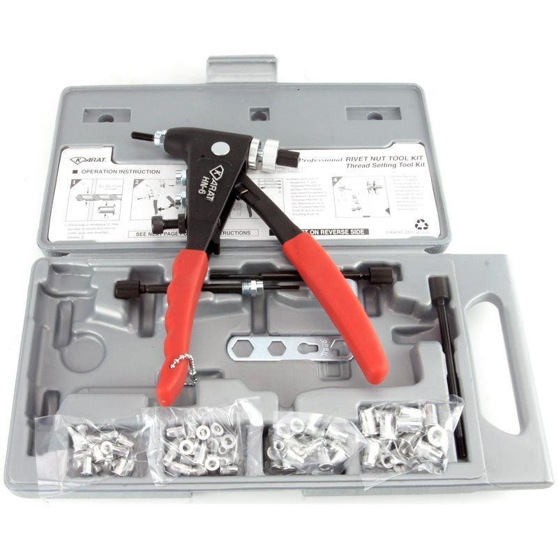 Quick Change Mandrel Rivnut Kit in Blow Moulded Case