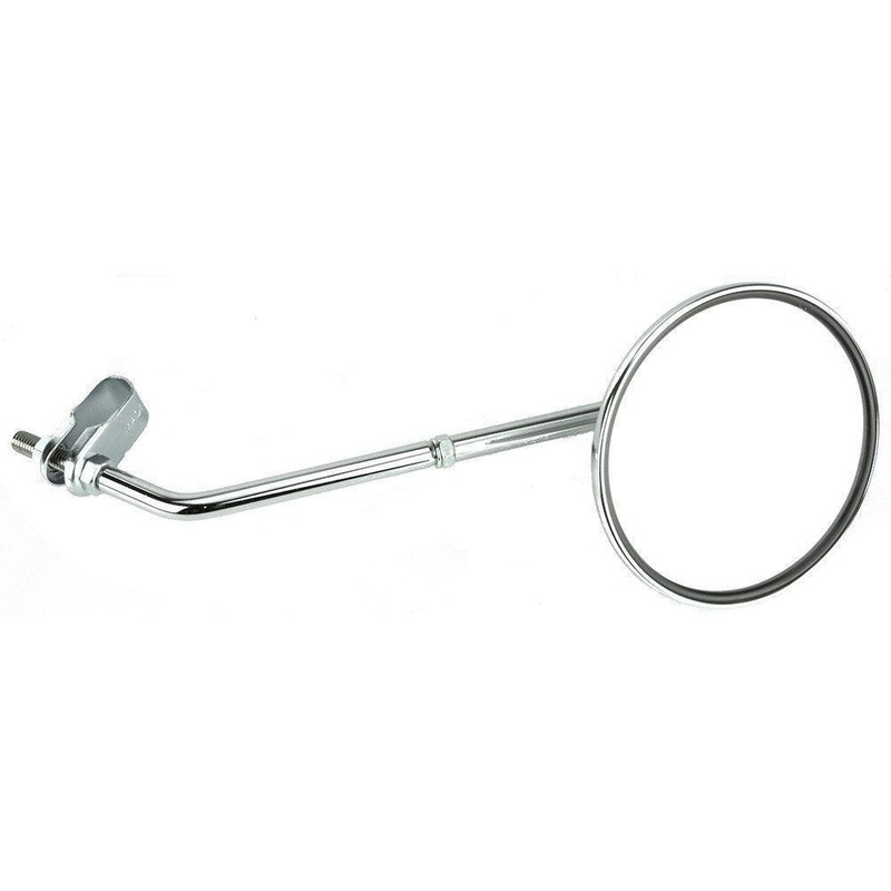 Round Chrome Stalk Mirrors