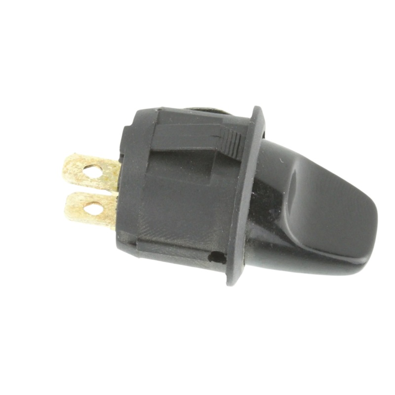 Round Toggle Switch Black