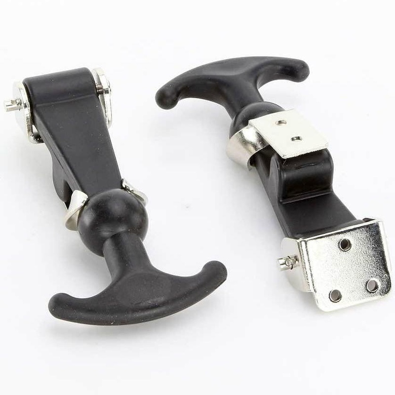 Rubber Bonnet/Boot Hooks Pair