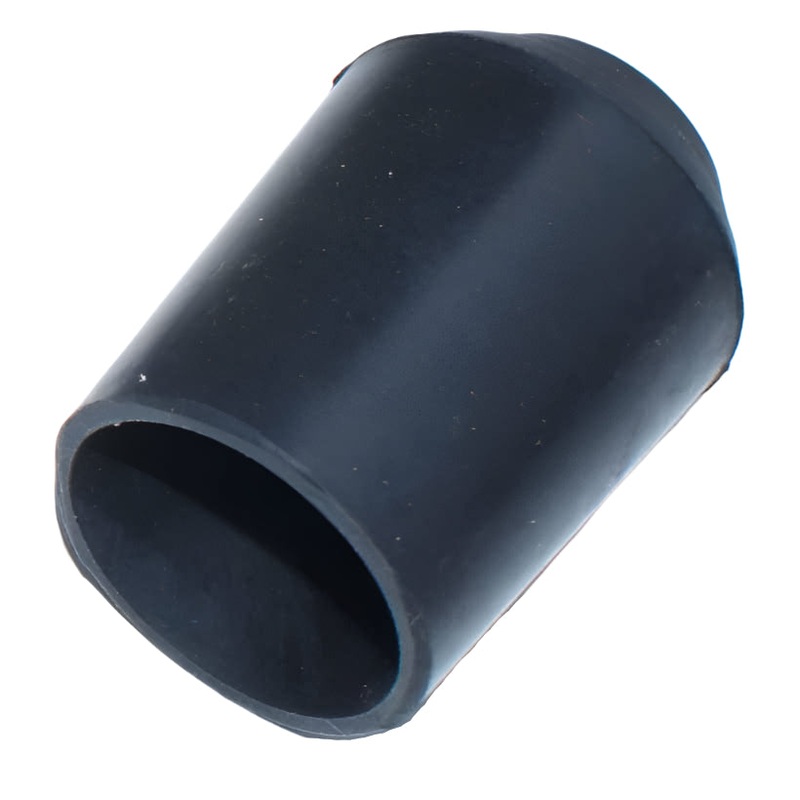 Rubber Round End Caps 7/8" I.D. 40mm Long