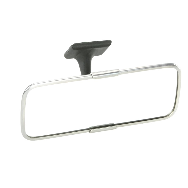 Self Adhesive Chrome and Stainless Interior Mirror 147mm