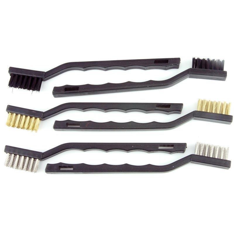 Set Of Small Cleaning Brushes Pack Of 6