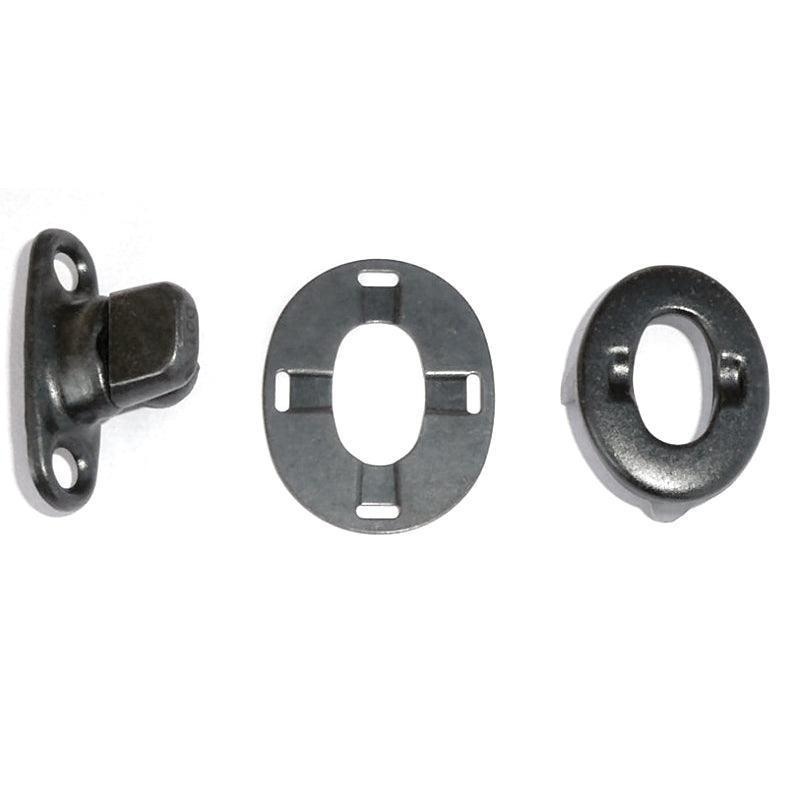 Short Black Turnbuckle Fasteners Pack Of 5