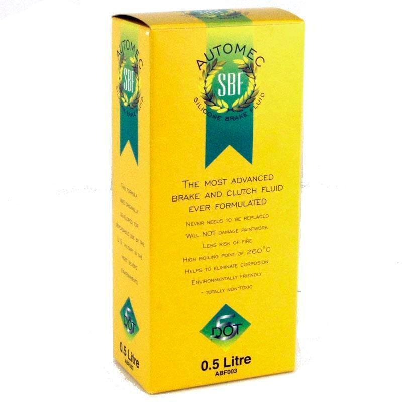 Silicone Brake & Clutch Fluid 1/2 Litre