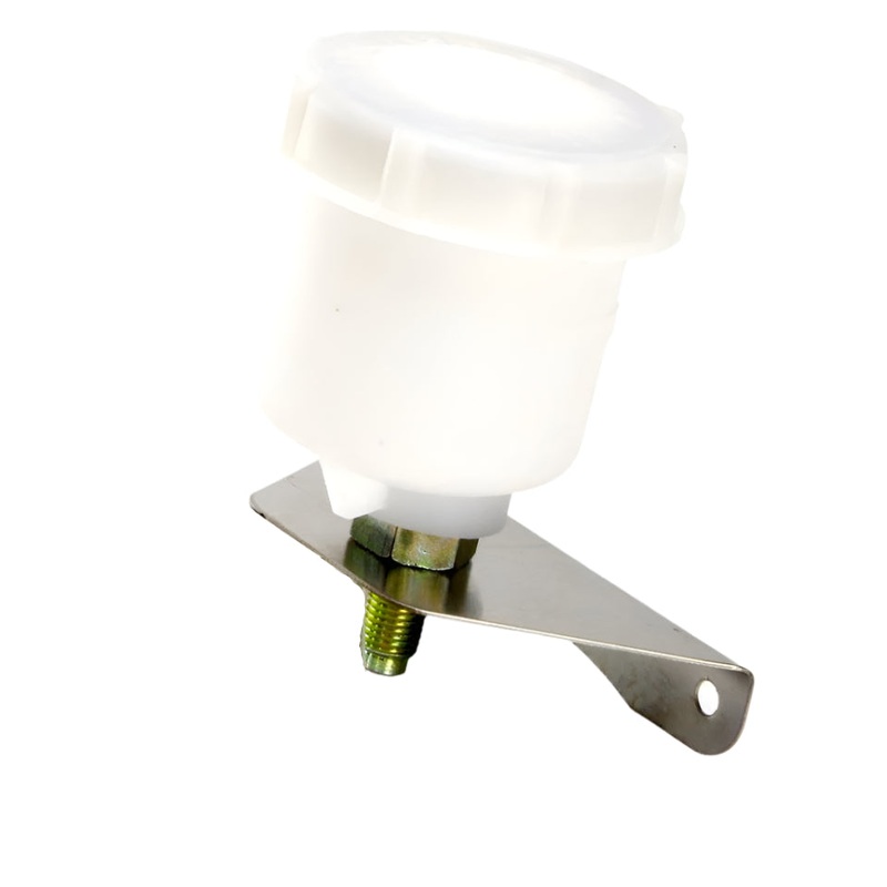 Single Brake Fluid Reservoir 7/16" UNF With Bracket