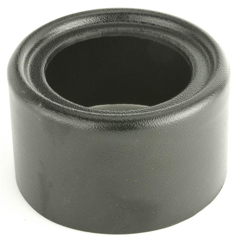 Single Round Lamp Housing Black 120mm