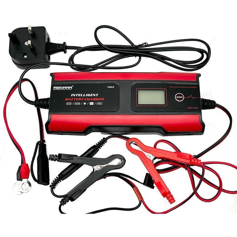 11 Stage Smart 4 Amp Battery Charger / Maintainer