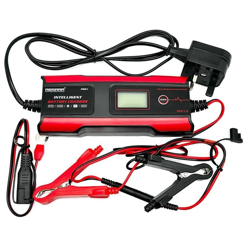 7 Stage Smart 1 Amp Battery Charger / Maintainer