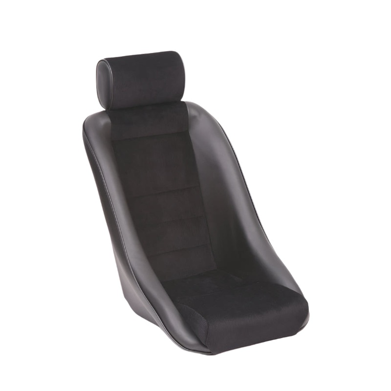 Cobra Classic GT Seat Black Vinyl/ Black Piping No