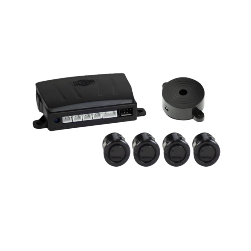 Front Parking Sensors Kit with Buzzer - Black Gloss