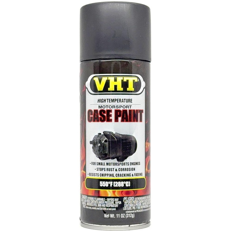 Satin Black VHT High Temp. Case Paint