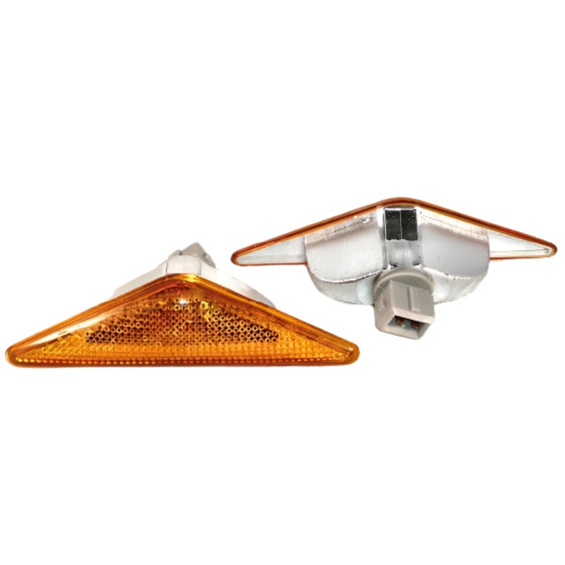 Side Repeaters Amber Triagular 112mm