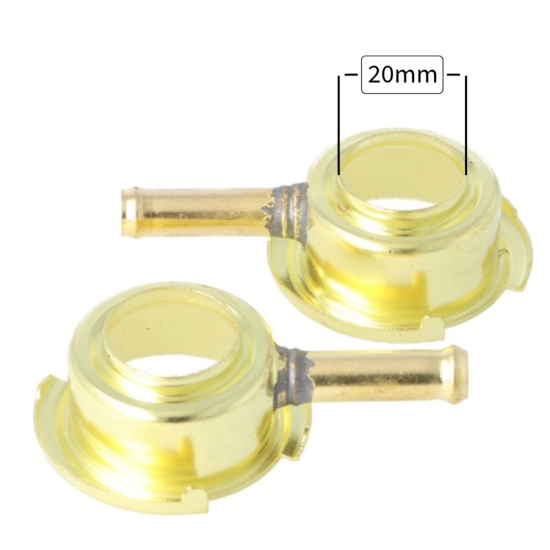 Small Pressed Brass Filler Neck