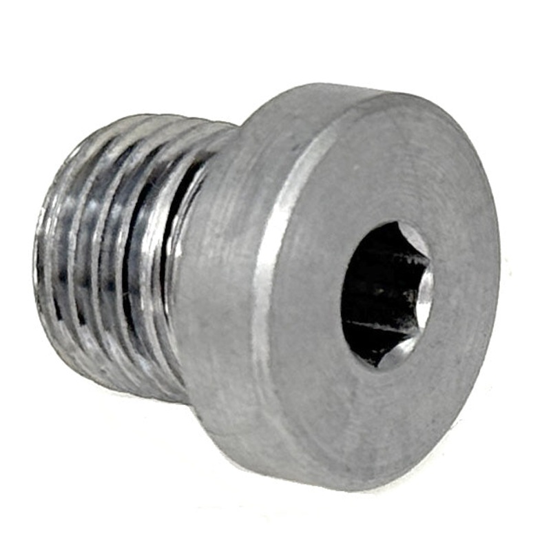 Steel Blanking Plug M14 x 1.5 With Rubber Seal