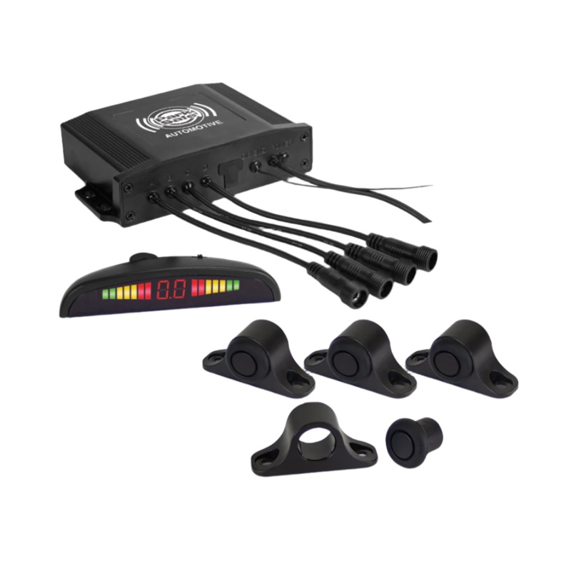 Wireless Reversing Sensor Kit with Angled Rubber Heads & Underhung Brackets