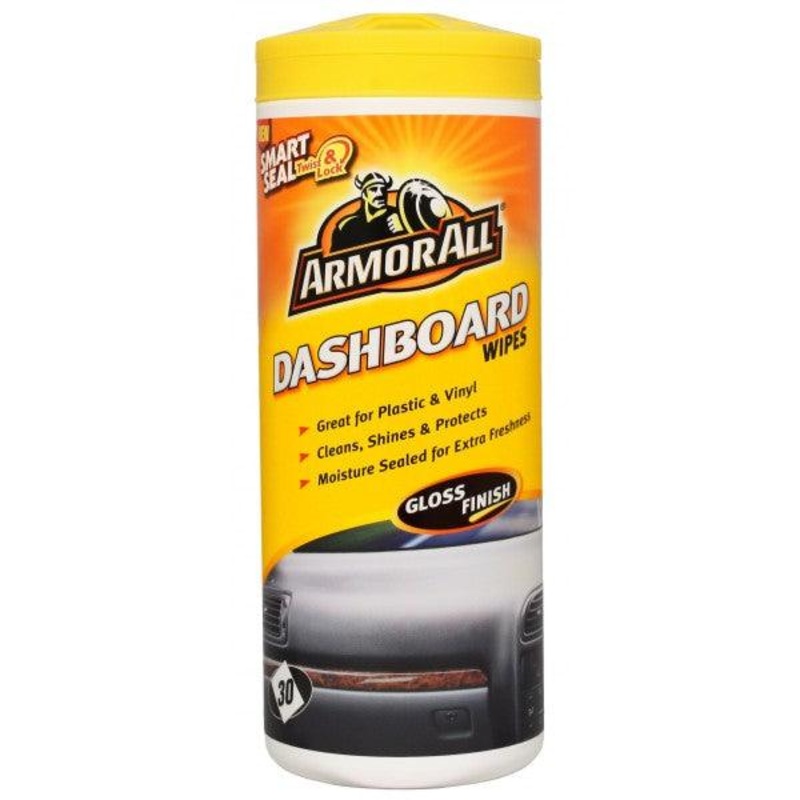 Armor All Gloss Finish Dashboard Wipes (30-Count Tub)