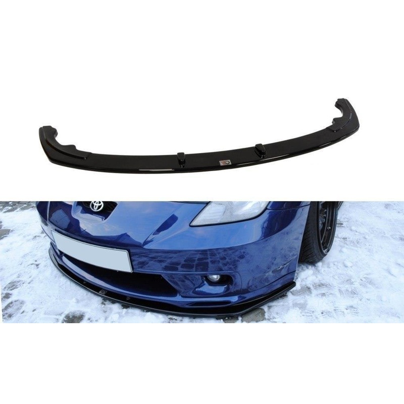 FRONT SPLITTER TOYOTA CELICA T23 TS PREFACE GLOSS BLACK