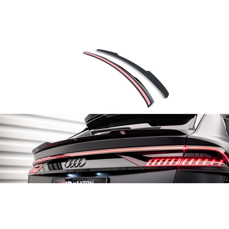 LOWER SPOILER CAP AUDI RSQ8 MK1 GLOSS BLACK