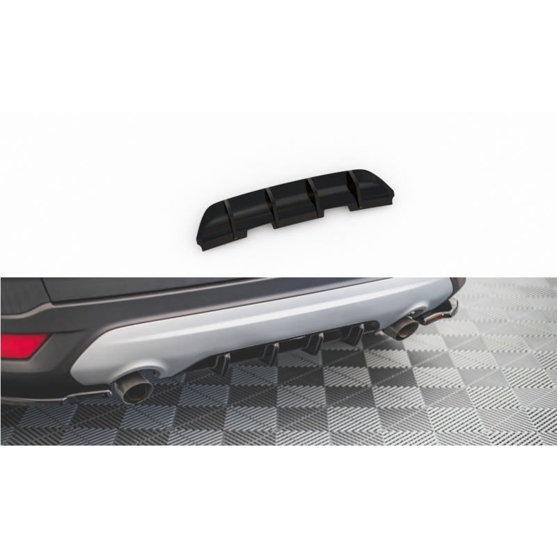 REAR VALANCE FORD ESCAPE MK3 GLOSS BLACK