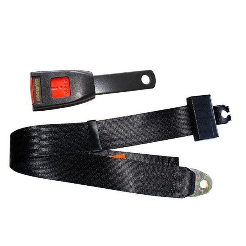 SECURON Static Lap Seat Belt with Electric Switch Buckle Standard Buckle