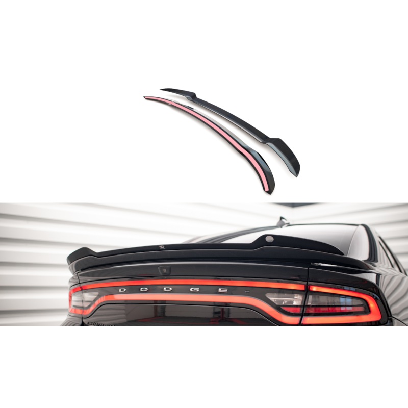 SPOILER CAP DODGE CHARGER SRT MK7 FACELIFT GLOSS BLACK