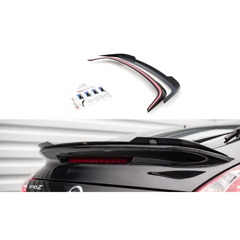 SPOILER CAP NISSAN 370Z NISMO FACELIFT GLOSS BLACK