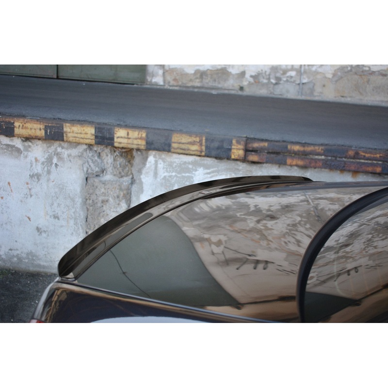 SPOILER EXTENSION MERCEDES-BENZ S-CLASS W222 GLOSS BLACK