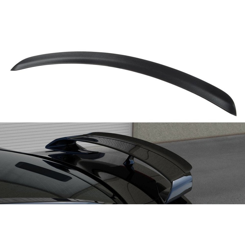 SPOILER EXTENSION NISSAN GT-R PREFACE COUPE (R35-SERIES) GLOSS BLACK