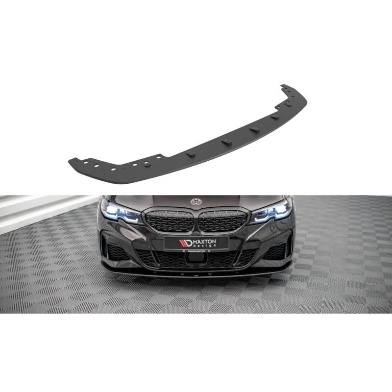 STREET PRO FRONT SPLITTER BMW 3 M-PACK G20 / G21 BLACK