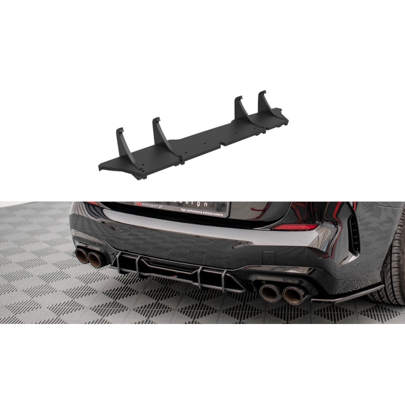 STREET PRO REAR DIFFUSER BMW M235I GRAN COUPE F44 BLACK