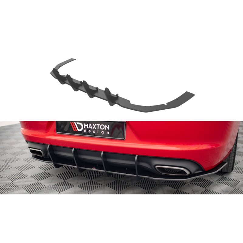 STREET PRO REAR DIFFUSER DODGE CHARGER RT MK7 FACELIFT BLACK