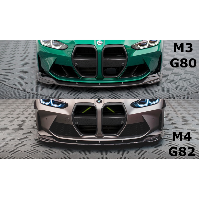 CARBON FIBER FRONT SPLITTER V.2 BMW M4 G82 / M3 G80